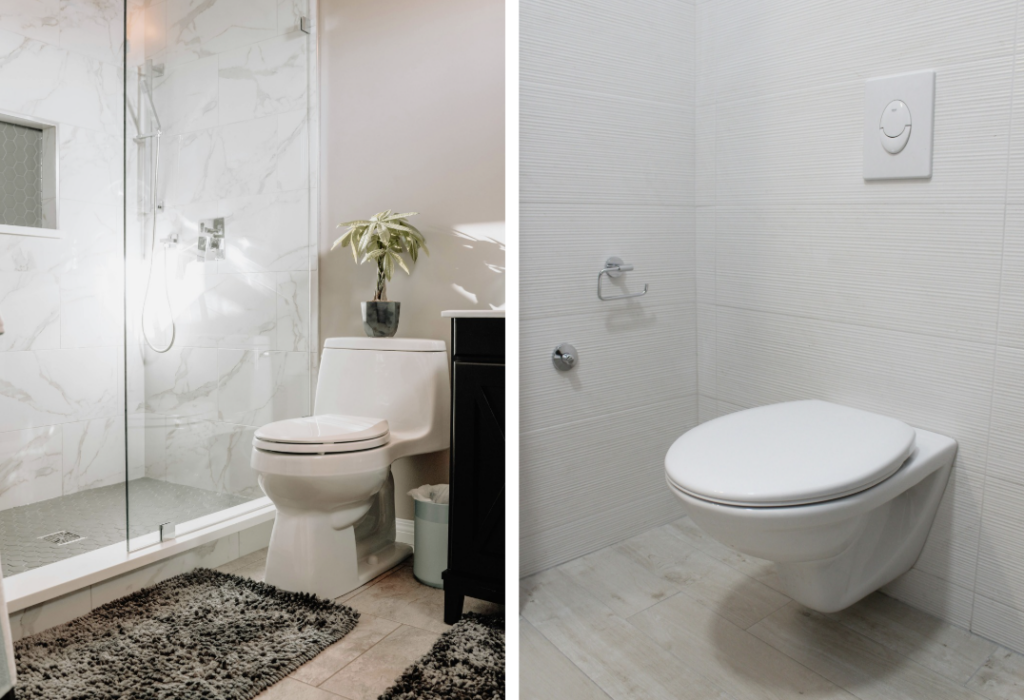 WC suspendu VS WC classique