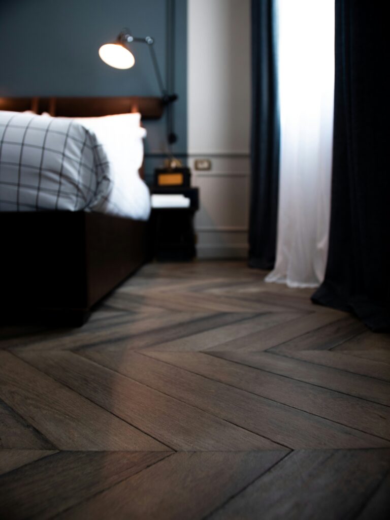 Le carrelage en imitation parquet est une solution idéale
